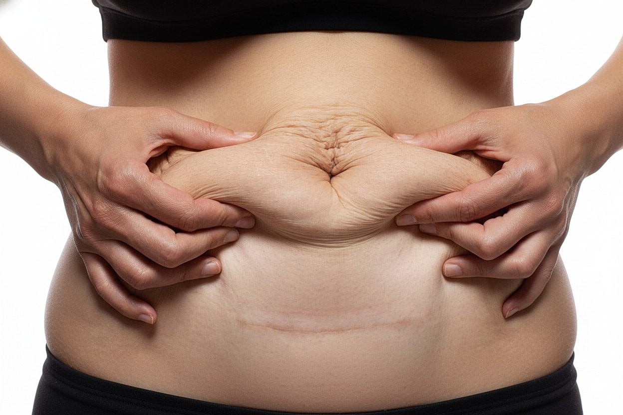 Sagging Belly Image by Dr Ravi