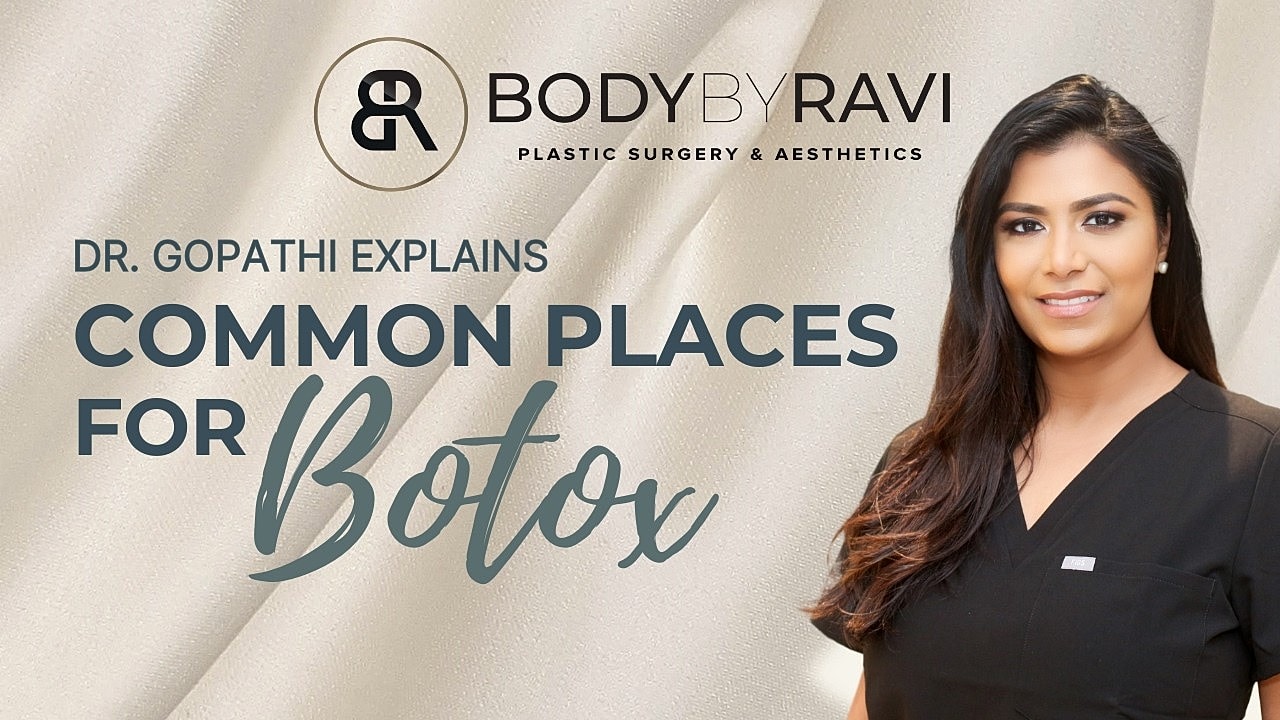 Dr. Gopathi discusses Botox application areas.