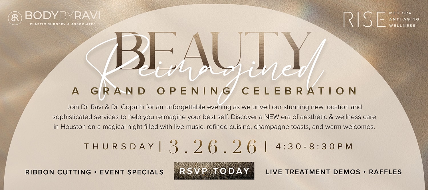 Grand opening celebration for Body by Ravi Med Spa.