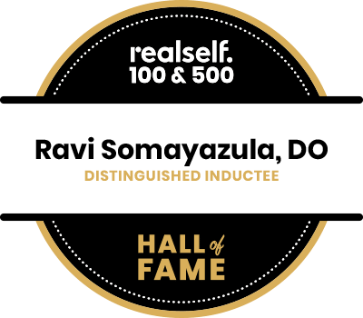 Dr. Ravi Somayazula Becomes a Member of the RealSelf Hall of Fame